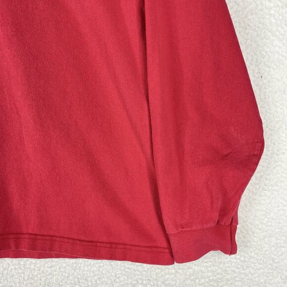 Vtg The Mangy Moose Saloon T Shirt Mens Sz XL Long Sleeve‎ Jackson Hole USA Made - Picture 2 of 13